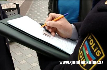 DIN: Paytaxtın Yasamal rayonunda xüsusi karantin rejim qaydalarını pozan şəxs məsuliyyətə cəlb olunub