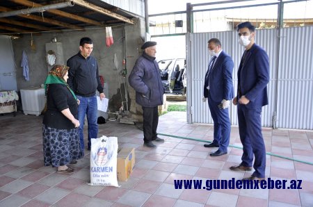 Ağdam icrasından 45750 manatlıq ianə, yüzlərlə ailəyə ərzaq payı - Fotolar -VIDEO