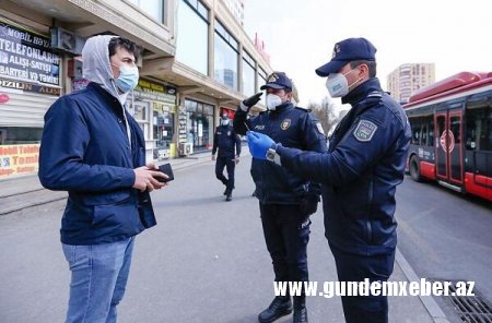 Bakıda karantin rejimini pozan 275 nəfər saxlanıldı