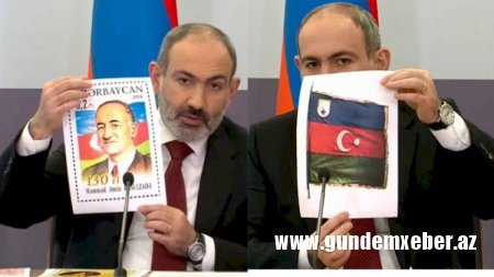 Paşinyan indi də Rəsulzadəyə iftira atır