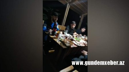 Binəqədi rayonunda sanitar-karantin qaydalarına zidd olaraq  saat 18-dən sonra gizli fəaliyyət göstərən restoran aşkar edilib - FOTOLAR