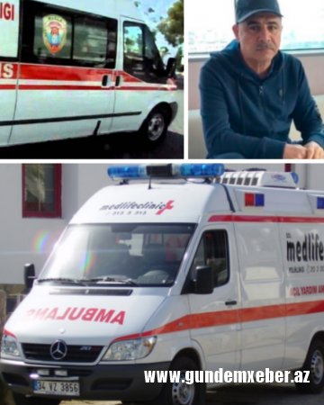 Elmar Vəliyevə gündəlik növbəli keşik çəkən AMBULANS-lar