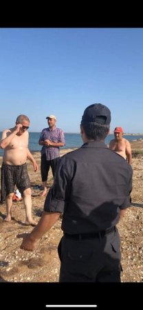 Karantin qaydalarını pozaraq  çimərliyə gedənlər cəzalandırılıb -FOTOLAR