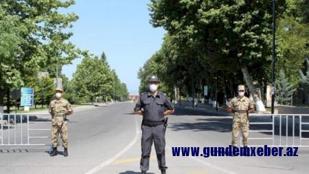 Azərbaycanın bu bölgəsində koronavirusa görə polis nəzarəti gücləndirildi