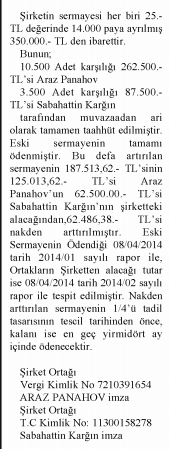 Məzahir Pənahovun oğlu 4 il Türkiyədə nə edib?