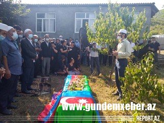 Şəhid Xəyyam Daşdəmirov İsmayıllıda dəfn edilib -FOTO