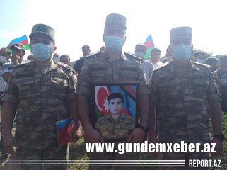 Şəhid Xəyyam Daşdəmirov İsmayıllıda dəfn edilib -FOTO