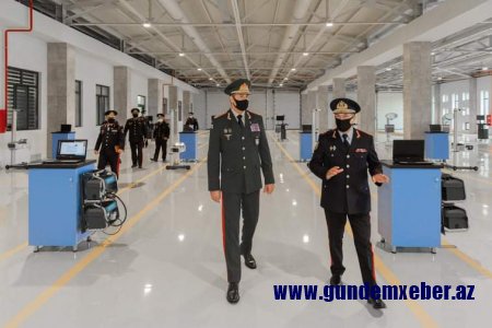 Polis günü ərəfəsində yeni inşa edilən binaların açılışı olub -FOTOLAR