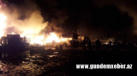 "Sobsan" boya fabrikindəki yanğın söndürüldü: hadisənin səbəbi araşdırılır