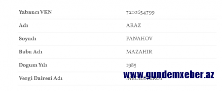 Məzahir Pənahovun oğlu 4 il Türkiyədə nə edib?