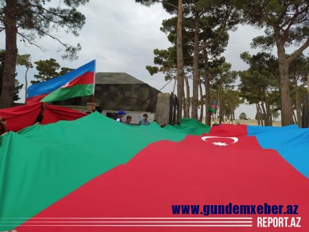 Şəhid general və polkovnik dəfn olundu - FOTOLAR