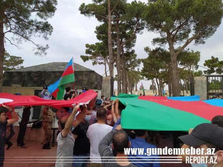 Şəhid general və polkovnik dəfn olundu - FOTOLAR