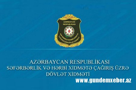 Dövlət Xidməti ehtiyatda olan hərbçilər haqda məlumat yaydı