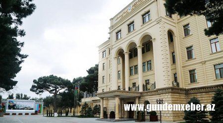 Müdafiə Nazirliyi cəbhədəki vəziyyətlə bağlı məlumat yaydı
