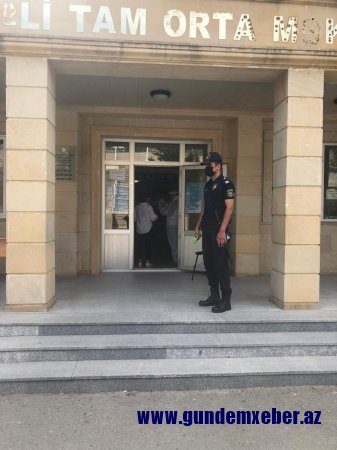 Bakı polisindən buraxılış imtahanlarının təşkili barədə açıqlama