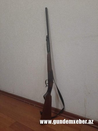 Zərdabda qanunsuz odlu silah saxlayan şəxs saxlanılıb -FOTO