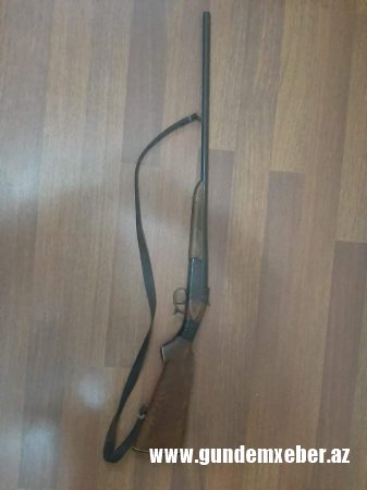 Zərdabda qanunsuz odlu silah saxlayan şəxs saxlanılıb -FOTO