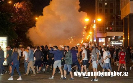 Belarusda seçkisonrası etirazlarda 3 min nəfər saxlanıldı - Yenilənib