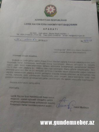 "AtaSığorta" sığorta ödənişini etməkdən boyun qaçırır? - GİLEY (FOTOLAR)