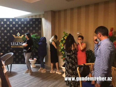 Karantin qaydalarını pozan restoranda 46 nəfər saxlanıldı - FOTOLAR