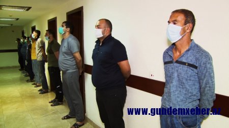 Bərdədə əməliyyat: 11 nəfər saxlanıldı - FOTO