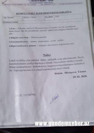 Əlilin pensiyasını qanunsuz şəkildə ləğv ediblər - GİLEY