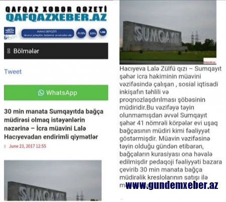 H.Z.Tağıyev qəsəbəsinin icra nümayəndəsi katibəsini necə bələdiyyə sədri seçdirdi?