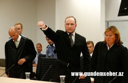 Breyvik azadlığa çıxmaq üçün məhkəməyə müraciət edib
