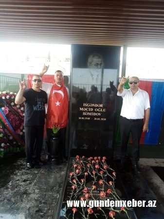 Milliyətçilər Türk şəhidlərini ziyarətdən sonra, mənəvi qərargahlarına toplaşdılar - FOTOLAR
