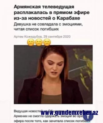 Aparıcımızdan ermənilərə CAVAB: "Mən sizə "Sarı Gəlin", "Balaban" "Yarpaq dolması" yam?!" - FOTO