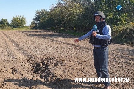 Atəşkəsdən sonra Tərtərə 30-dan çox mərmi düşüb