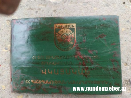 Bayraqlarımızı tapdalayan erməni komandir məhv edilib - FOTO