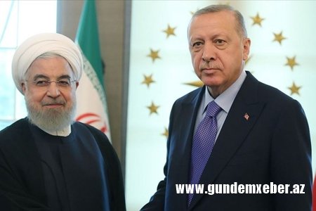 Ərdoğan və Ruhani arasında telefon danışığı olub