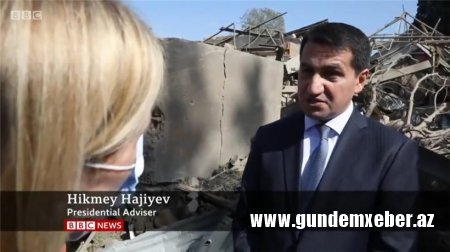 BBC Gəncədən reportaj hazırladı: Bu, açıq-aşkar mülki əhalinin hədəfə alınmasıdır