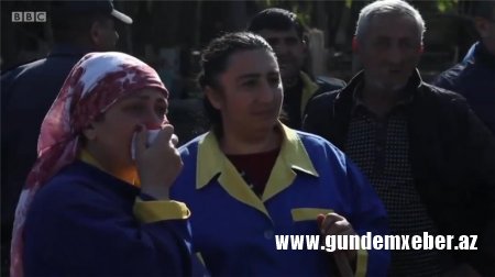 BBC Gəncədən reportaj hazırladı: Bu, açıq-aşkar mülki əhalinin hədəfə alınmasıdır