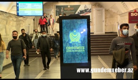 Bakı metrosunda karantin qaydalarına  əməl etməyən şəxslərə qarşı reyd keçirilib