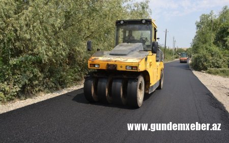 Suqovuşan və Talış kəndlərinə gedən avtomobil yollarının bərpası başlayır