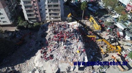 İzmir zəlzələsində həlak olanların sayı 105-ə çatdı – YENİLƏNİB + VİDEO