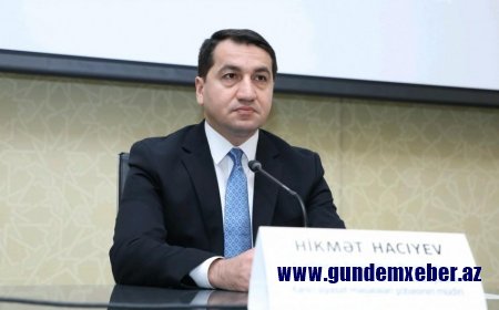 Hikmət Hacıyev “Sərhədsiz reportyorlar” təşkilatına və ATƏT-ə çağırış etdi