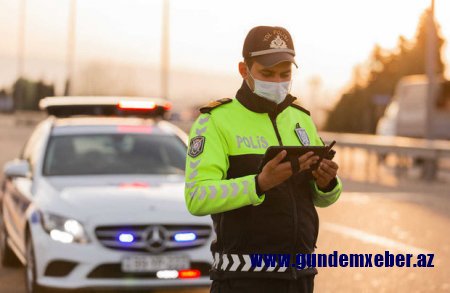 Yol Polisindən yağışlı hava ilə bağlı XƏBƏRDARLIQ