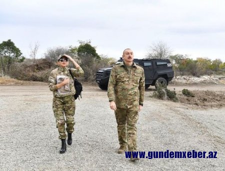 Prezident və Birinci vitse-prezident Ağdamda səfərdə olublar - TAM MƏTN