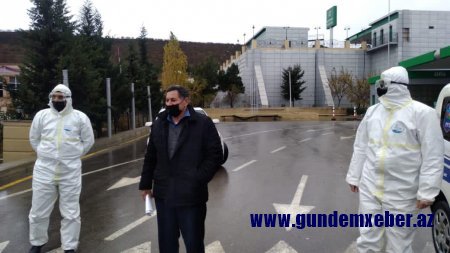 Şabranda qaydaları pozaraq yaşadıqları evi tərk edən COVİD-19 xəstələri - FOTO