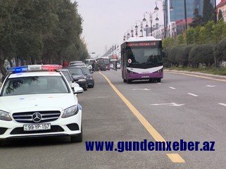 Sumqayıtda polis reyd keçirib, sərnişinlər və sürücülər cərimələnib