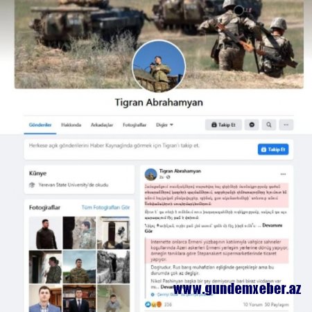 Erməni hərbi ekspert: "Azərbaycanlı hərbçilər Xankəndi marketlərindən alış-veriş edirlər"