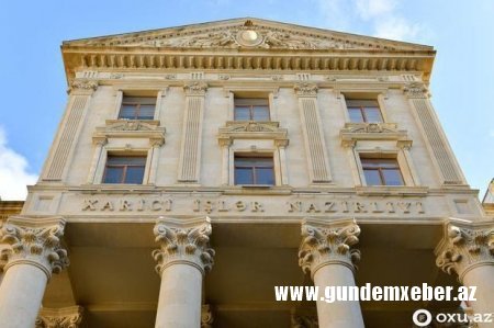 XİN-dən Belçika parlamentinin Qarabağ qətnaməsi ilə bağlı AÇIQLAMA