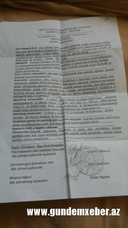 Xidmətə yazılan yaralı hərbiçi fəryad edir - TÜKÜRPƏDƏN MÜRACİƏT
