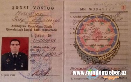 “Günay Sığorta” hərbçiyə ödəniş etməkdən imtina edir - NARAZILIQ!