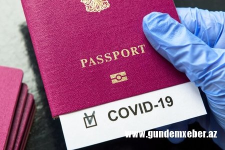 Azərbaycanda COVID-19 əleyhinə vaksin vurulmuş şəxslərə pasport veriləcək