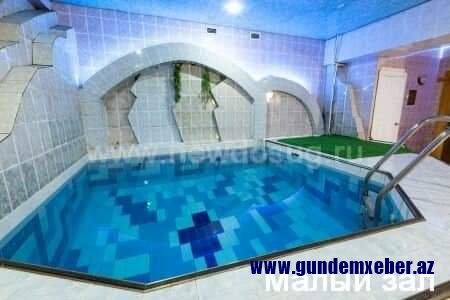Oqtay Əsədov həyat yoldaşının sauna-barında əsaslı təmir işləri aparıb -FOTOLAR