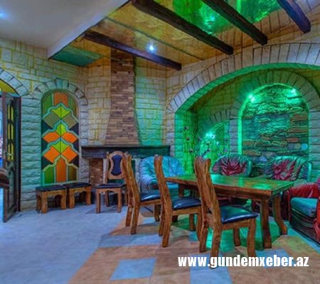 Oqtay Əsədov həyat yoldaşının sauna-barında əsaslı təmir işləri aparıb -FOTOLAR